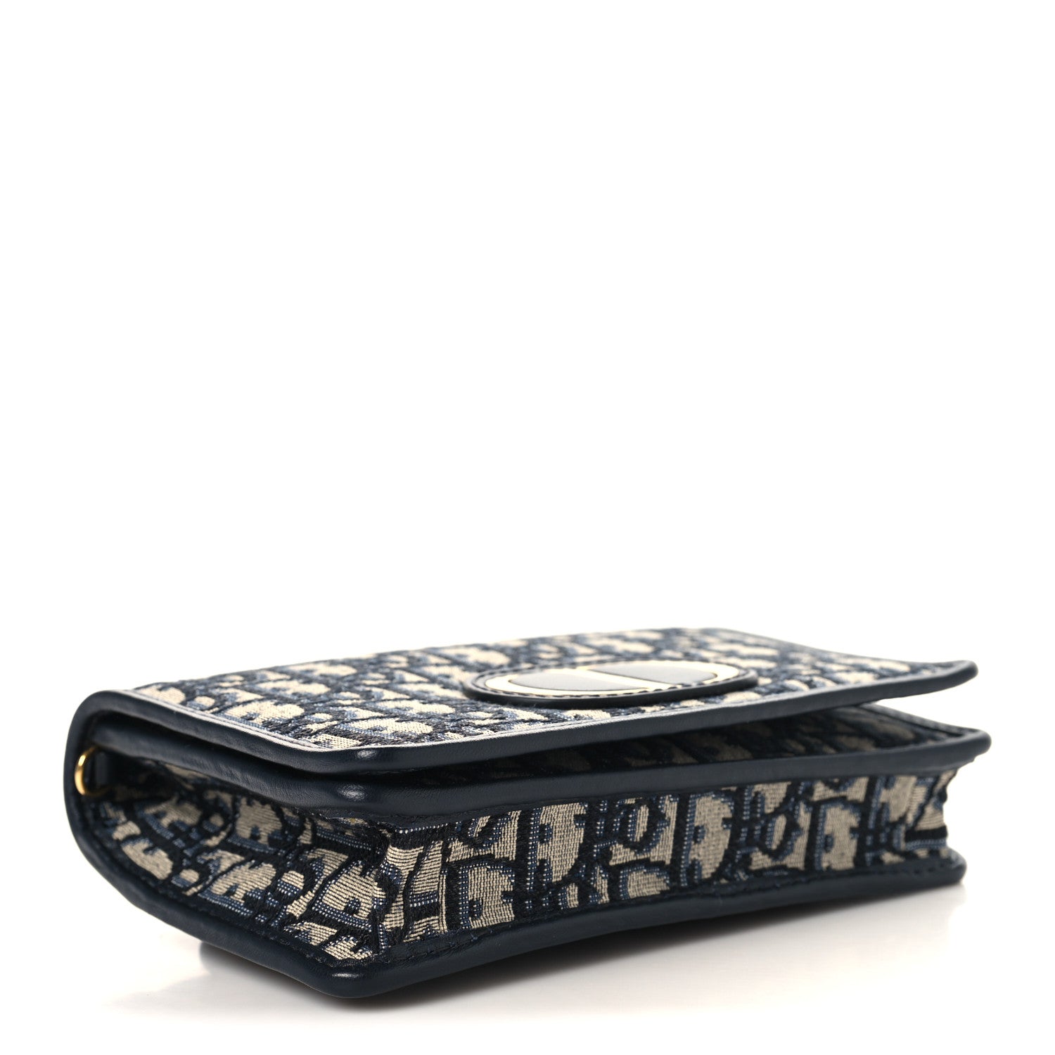 Christian Dior Oblique 30 Montaigne 2-In-1 Pouch Blue 1874226