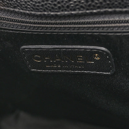 Chanel Caviar Quilted Petit Shopping Tote PST Black 6 of 11
