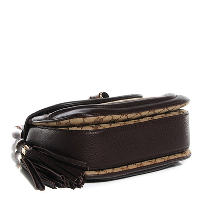 Gucci Monogram Medium New Bamboo Top Handle Bag Dark Brown 4 of 7