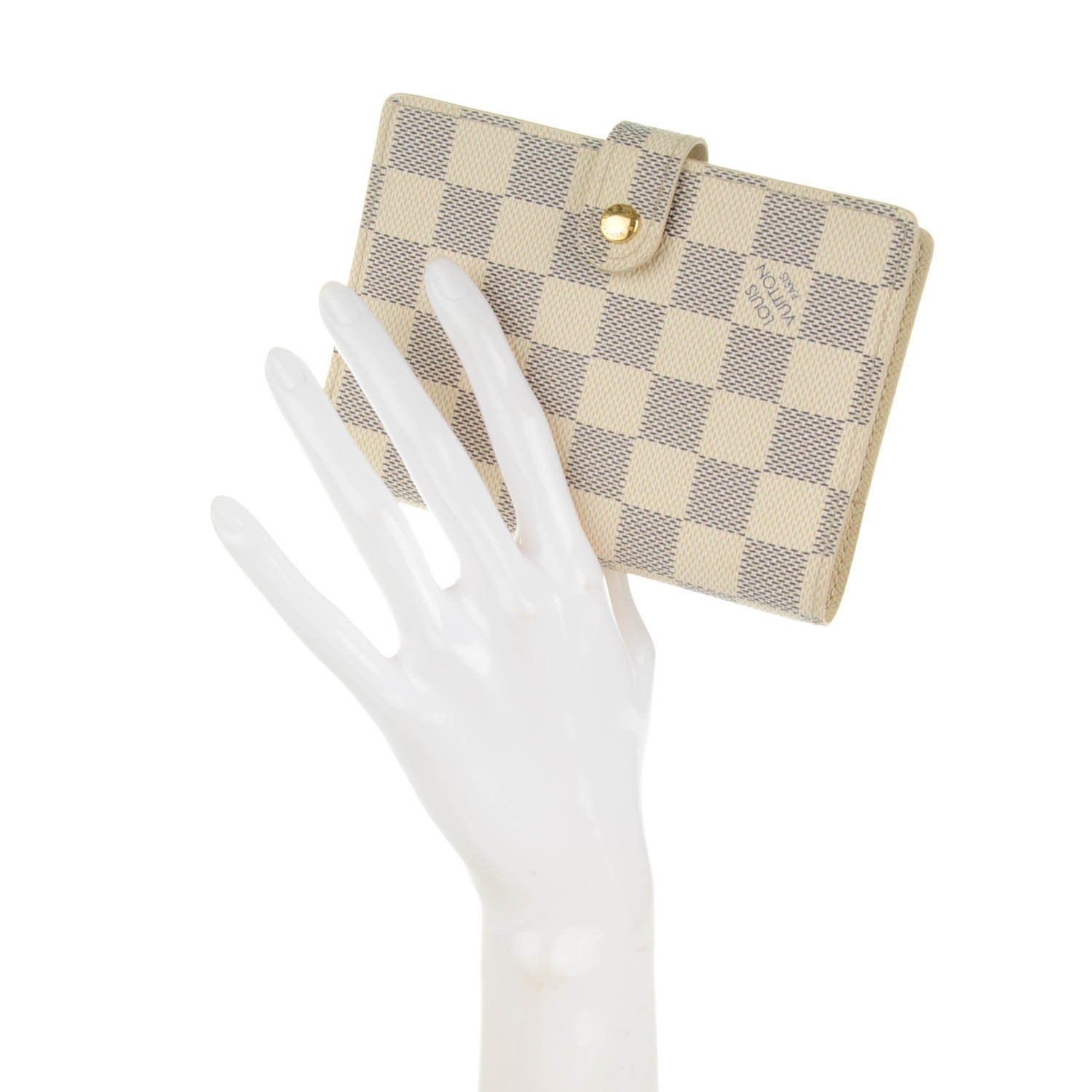 Louis Vuitton Damier Azur Small Ring Agenda Cover 2 of 7