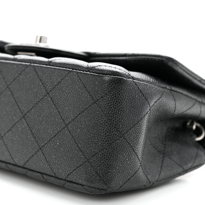 Chanel Iridescent Caviar Quilted Mini Rectangular Flap Black 10 of 12