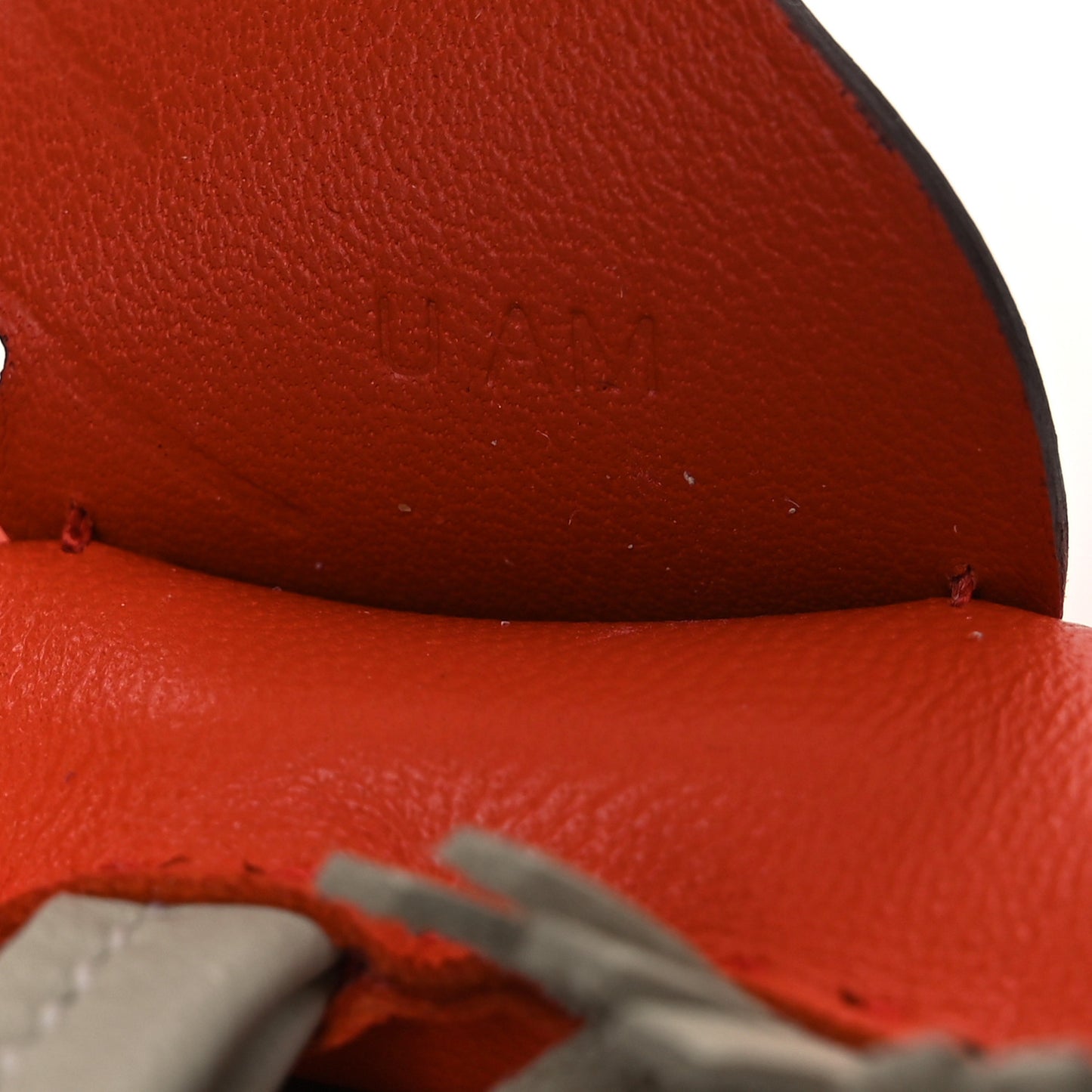 Milo Lambskin Grigri Rodeo Pegase Horse Bag Charm PM Orange Poppy Craie Terre Battue