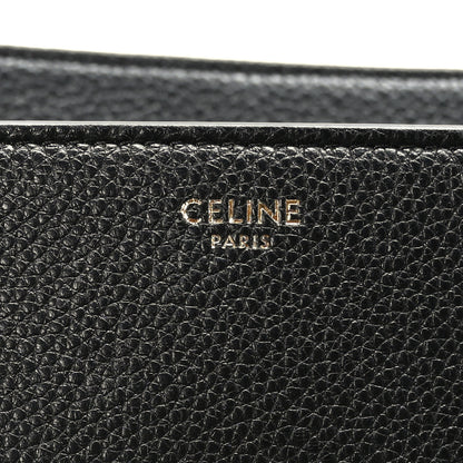 Celine Grained Calfskin Large Soft 16 Bag Black 7 of 9