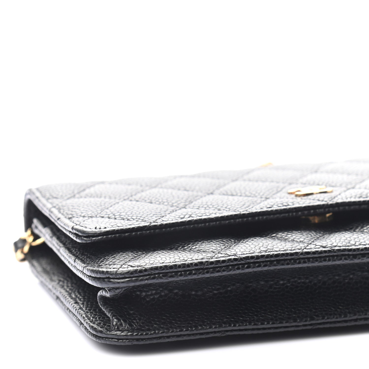 Chanel Caviar Quilted Wallet On Chain WOC Black 7 of 8