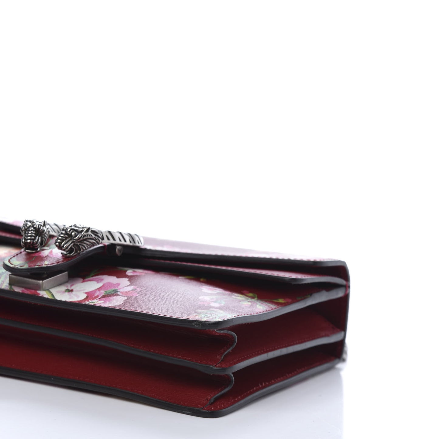 Calfskin Blooms Print Small Dionysus Shoulder Bag Romantic Cherry Multicolor