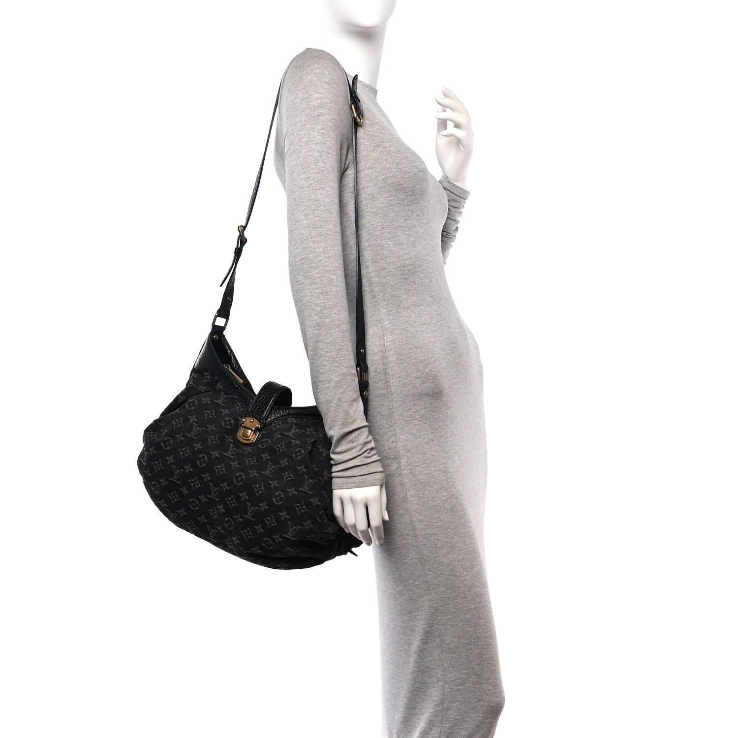 Louis Vuitton Denim Mahina XS Black 2 of 11