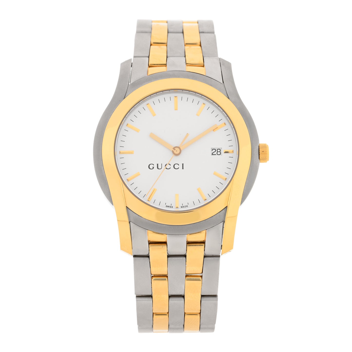 Stainless Steel 38mm 5500XL Two Tone Quartz Watch