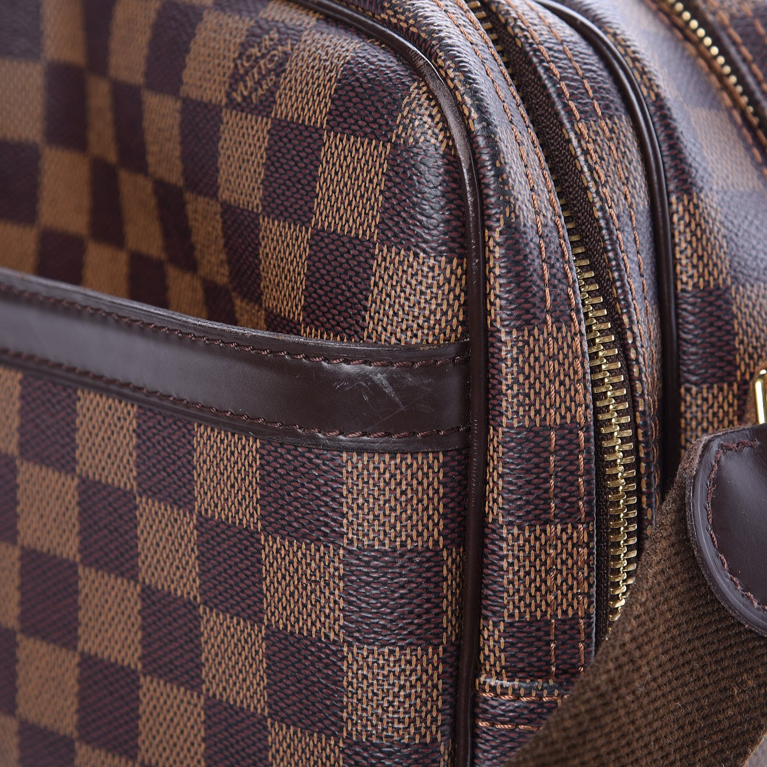 Louis Vuitton Damier Ebene Reporter PM 9 of 13