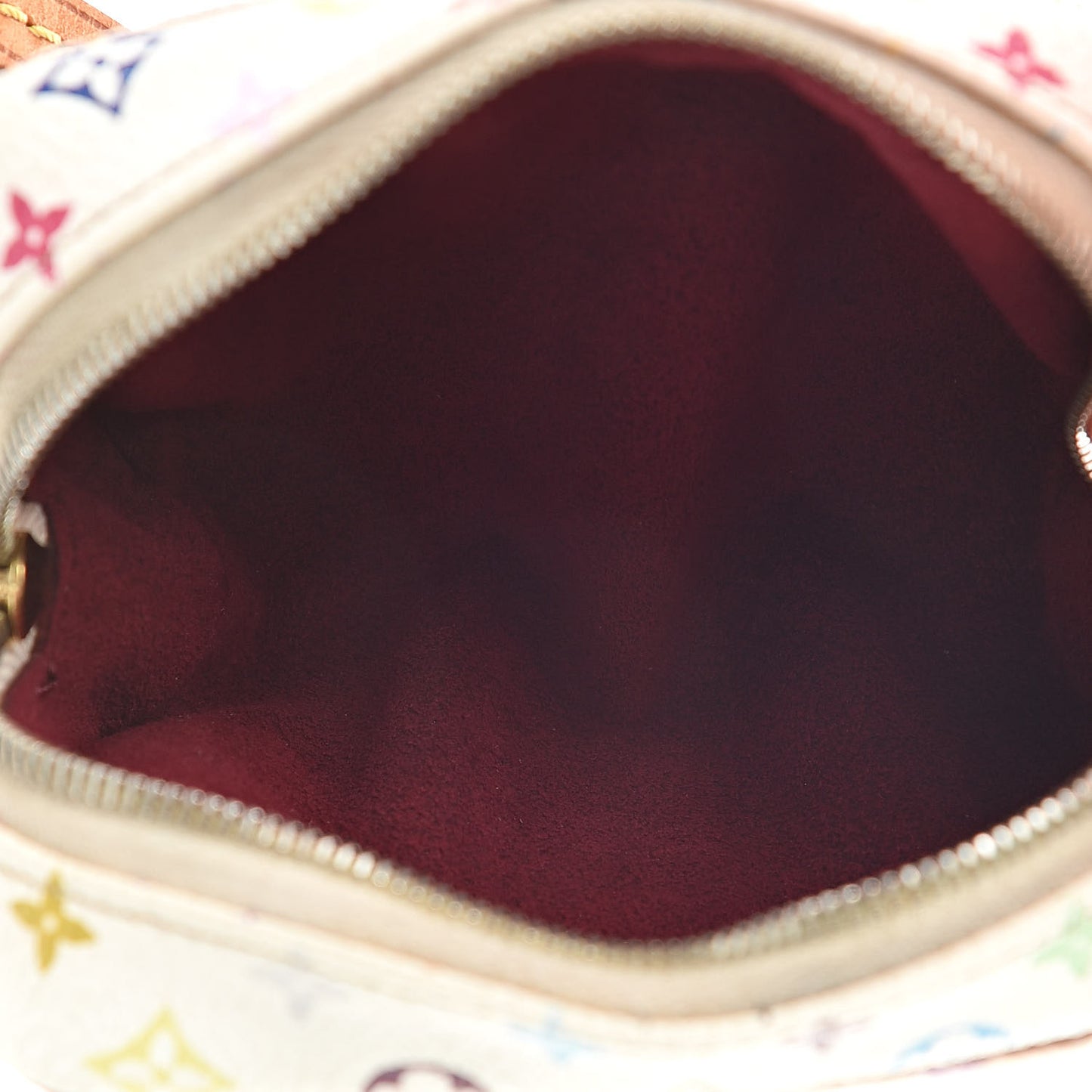 Monogram Multicolor Trousse Wapity White