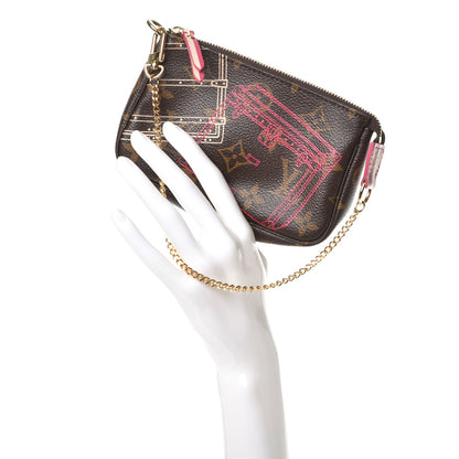 Louis Vuitton Monogram 2014 Christmas Animation Mini Pochette Accessories 2 of 8