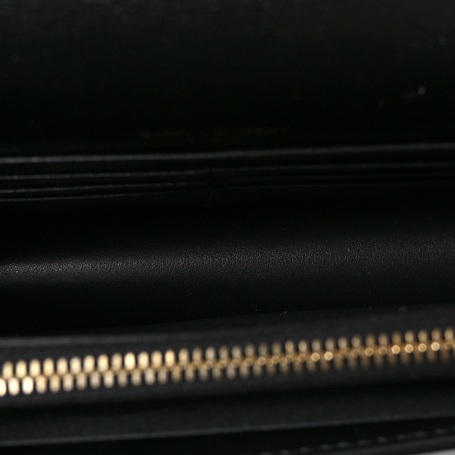 Saint Laurent Calfskin Monogram Sunset Chain Wallet Black 5 of 10