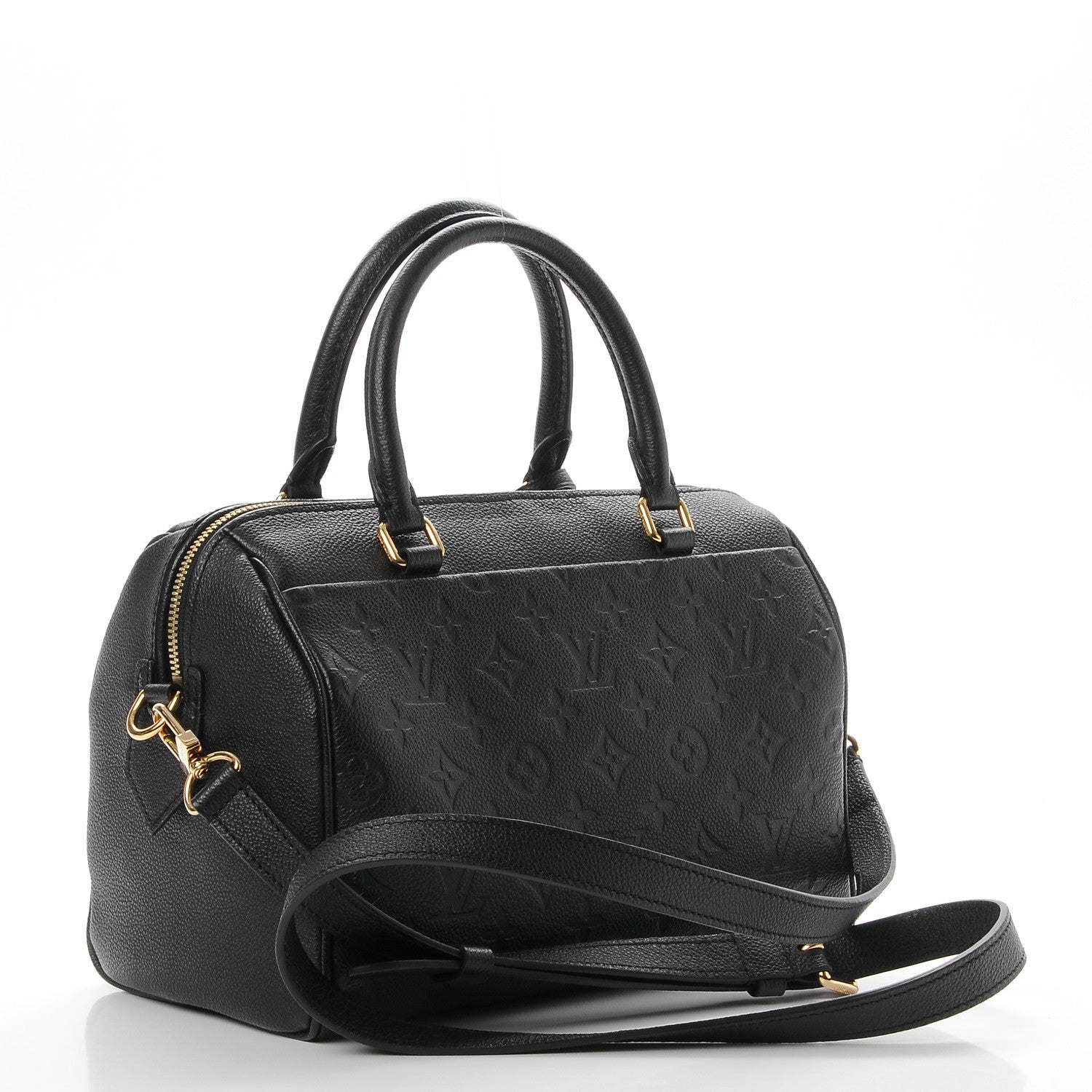 Louis Vuitton Empreinte Speedy Bandouliere 25 NM Black 4 of 12