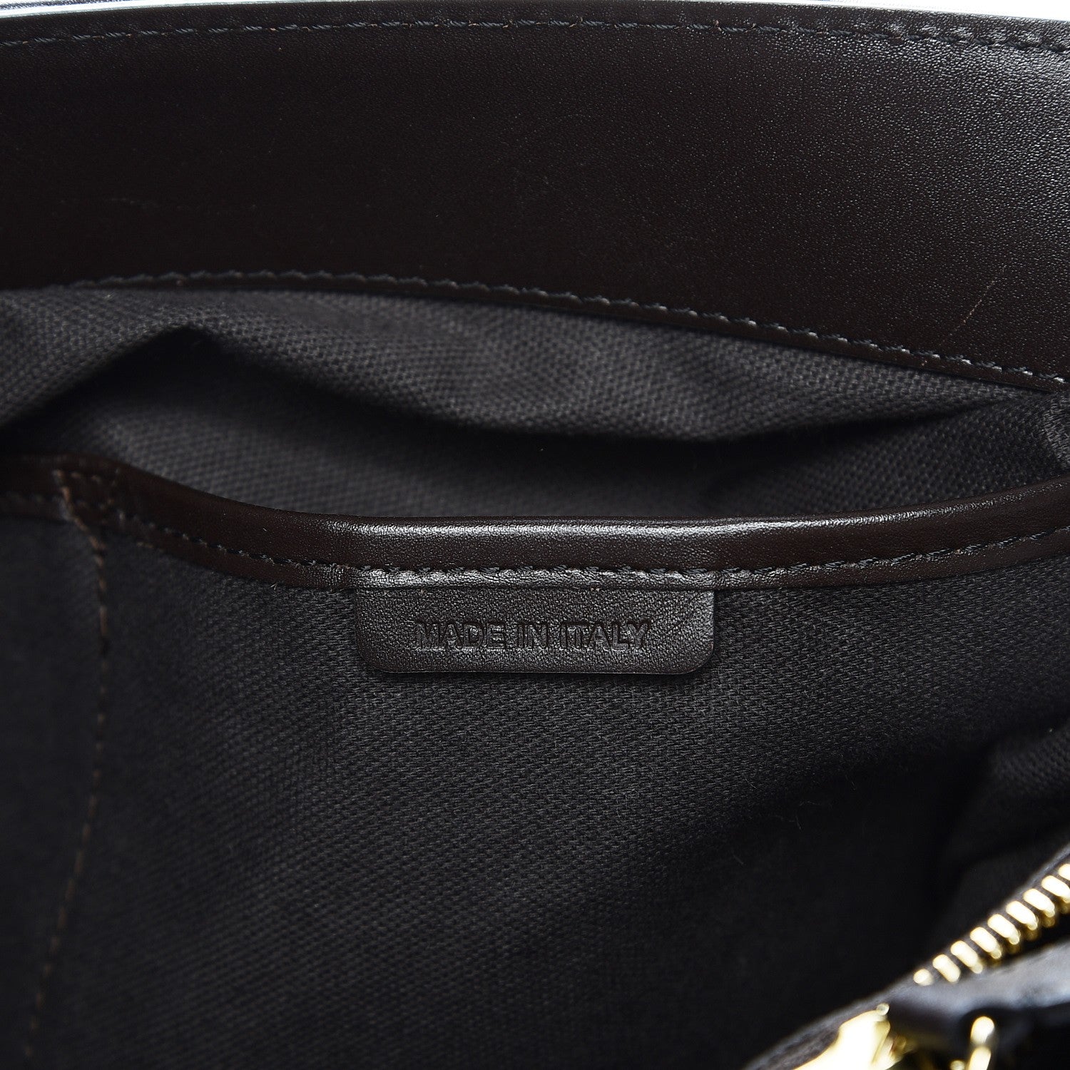 Burberry Haymarket Check Medium Golderton Tote Chocolate 7 of 9