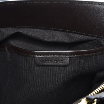 Burberry Haymarket Check Medium Golderton Tote Chocolate 7 of 9
