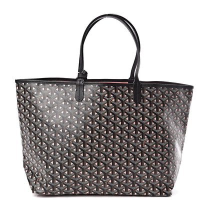Goyard Goyardine Saint Louis Claire Voie PM Black Pink 3 of 11