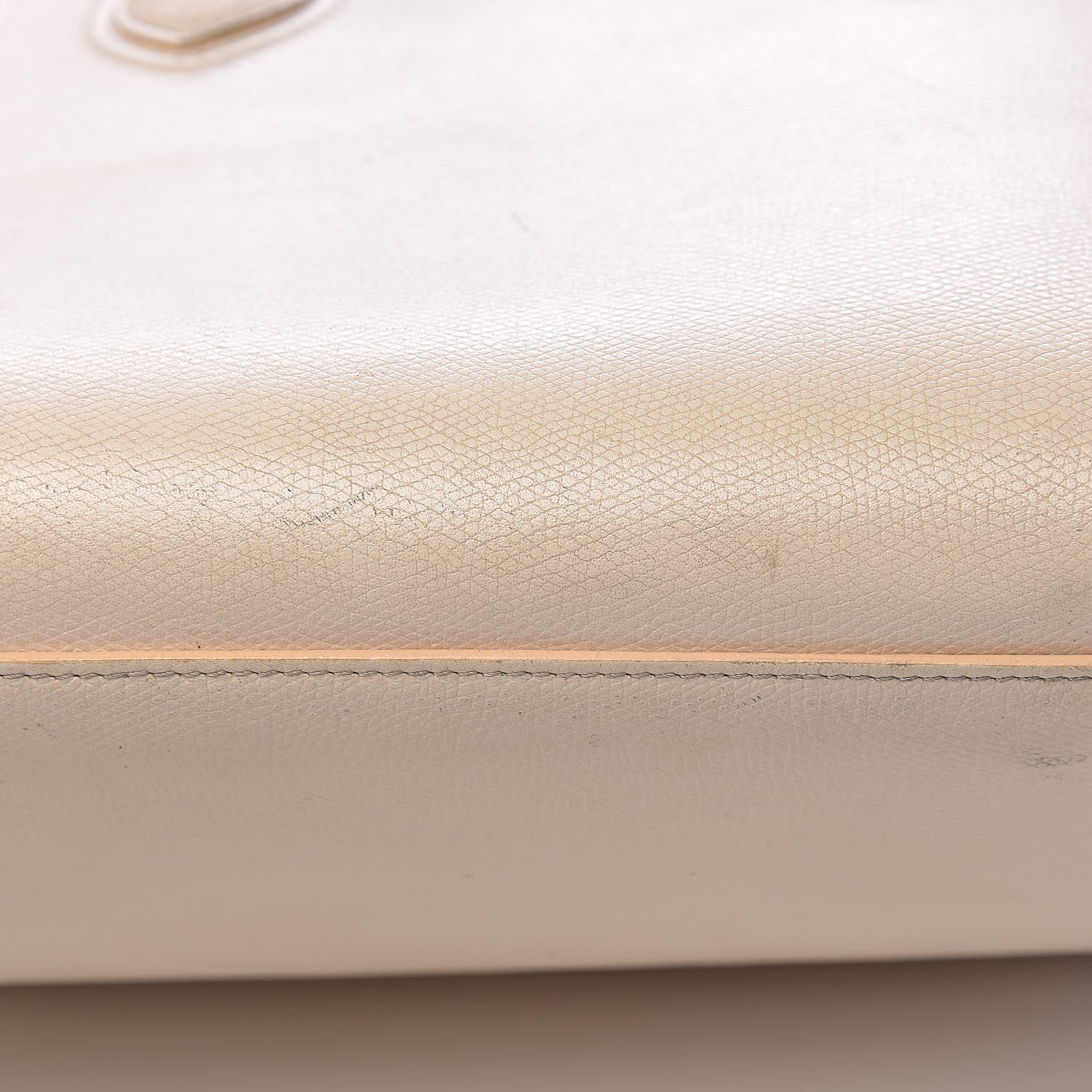 Celine Grained Calfskin Medium Phantom Luggage Cream 31 of 39