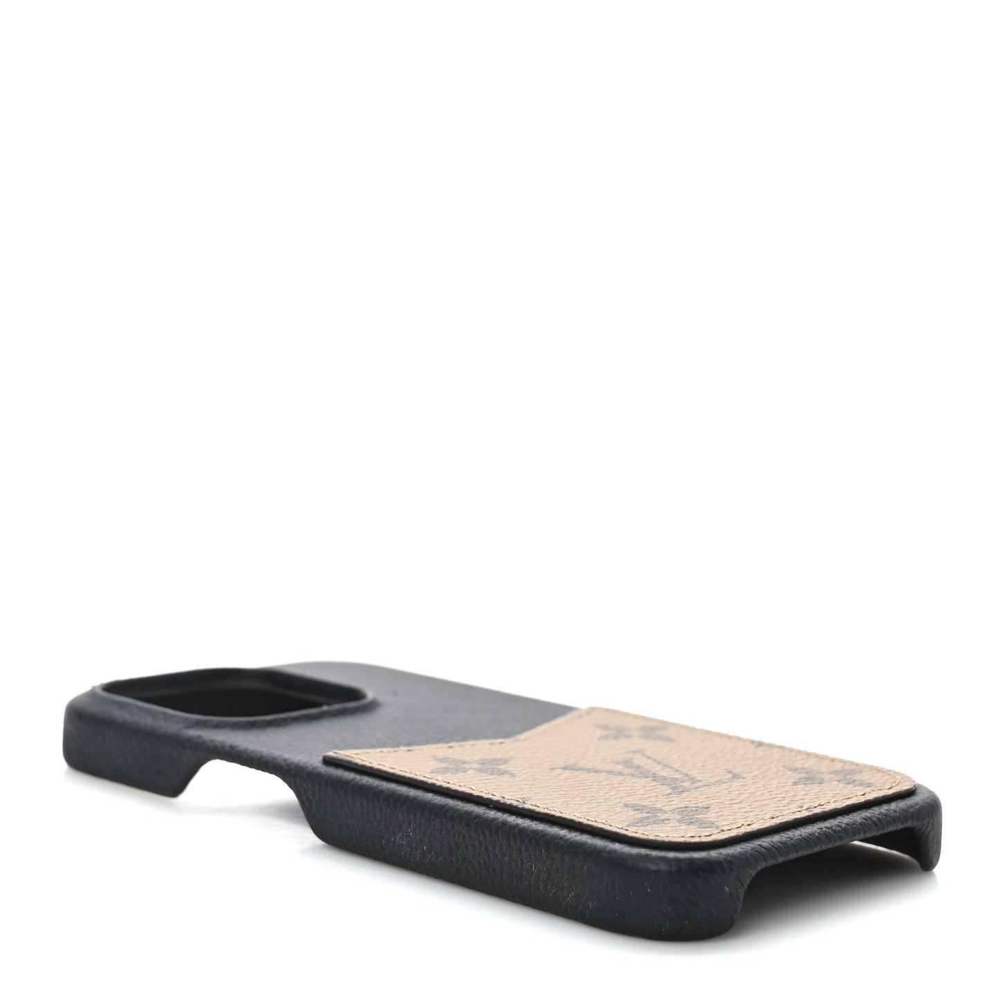Reverse Monogram Pallas iPhone 14 Pro Bumper Black