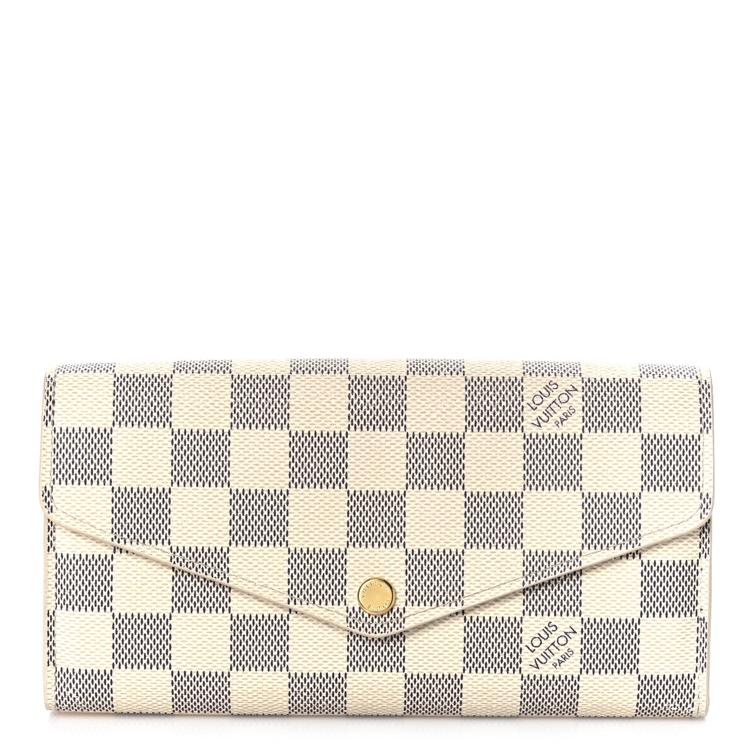 Louis Vuitton Damier Azur Sarah Wallet NM 1 of 10