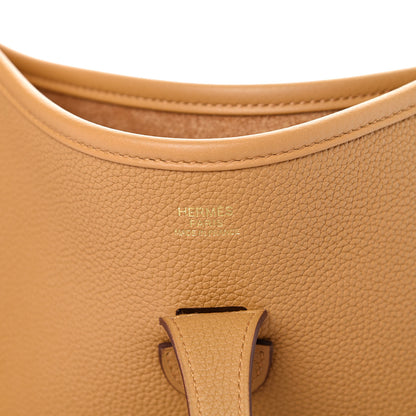 Hermes Taurillon Maurice Evelyne III PM Sesame 5 of 10
