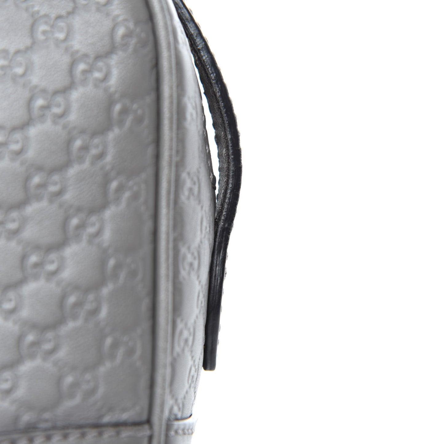 Microguccissima Mini Bree Messenger Bag Grey