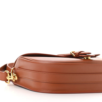 Christian Dior Box Calfskin Medium Bobby Flap Dark Tan 10 of 12