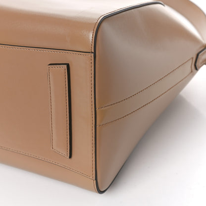 Givenchy Shiny Lord Calfskin Medium Antigona Dark Beige 9 of 9