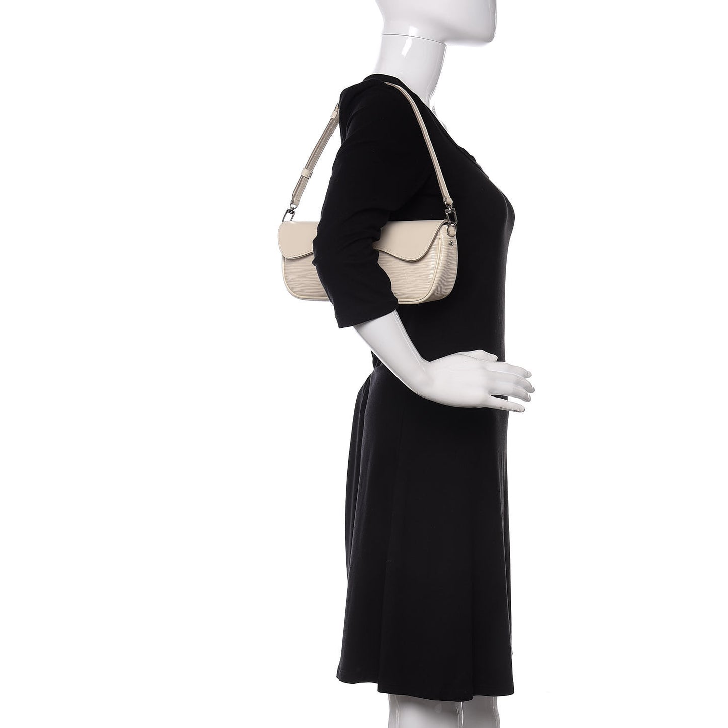 Epi Montaigne Clutch Ivory
