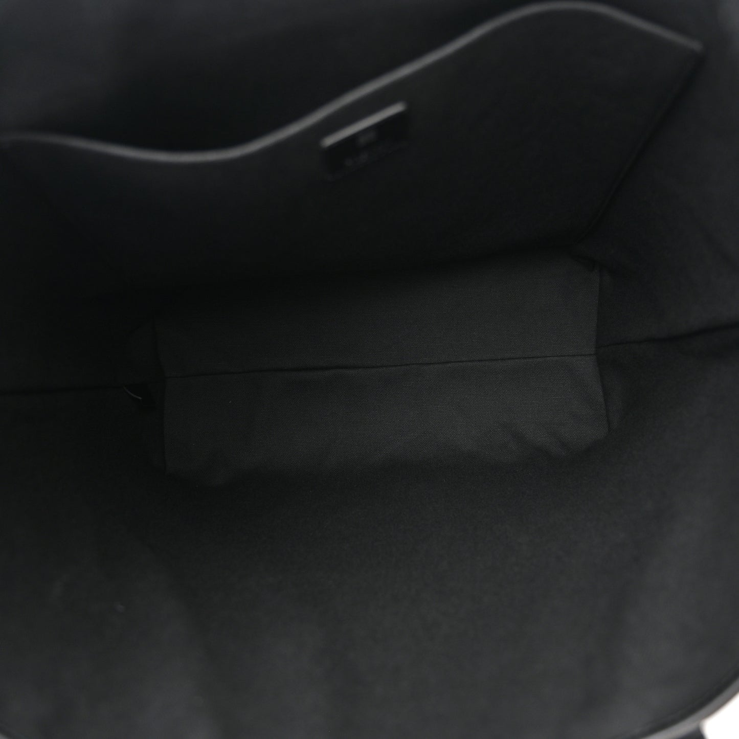 Coated Canvas G-Essential Logo Tote Black
