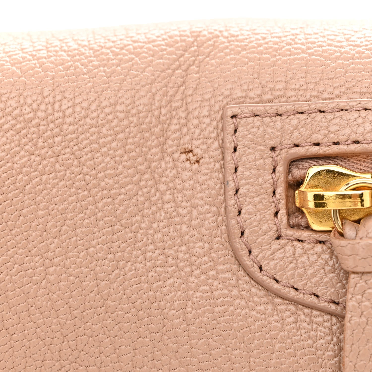 Balenciaga Chevre Gold Metallic Edge Hardware Envelope Clutch Rose Des Sables 11 of 11