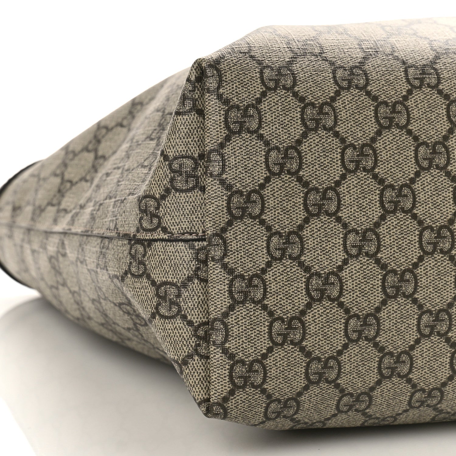 Gucci GG Supreme Monogram Medium Ophidia Shopping Tote Brown 8 of 11