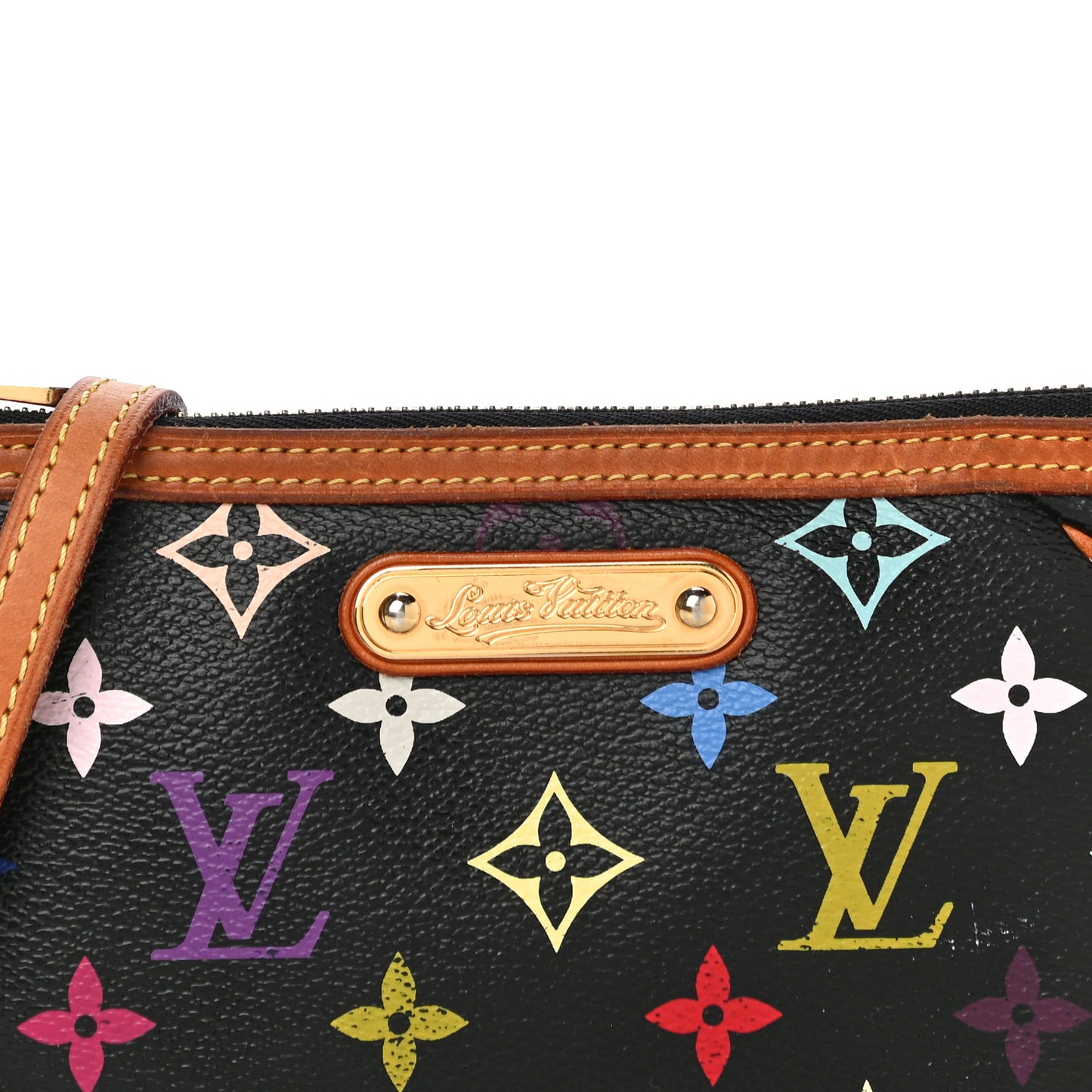 Monogram Multicolor Pochette Milla MM Black