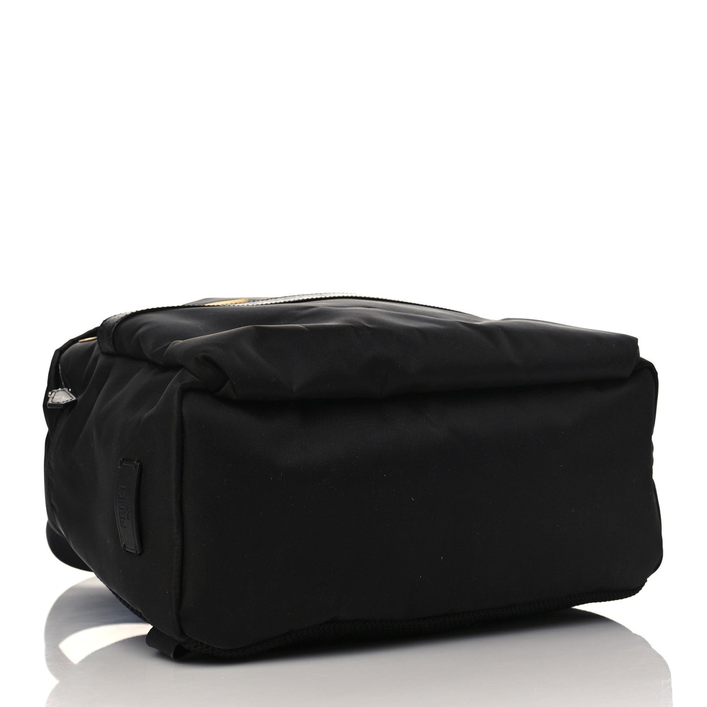 Nylon Vitello Elite Monster Eyes Rounded Backpack Black Yellow