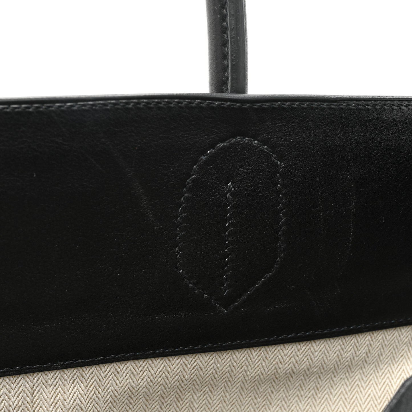 Hunter Criss Viking Evercolor HAC Birkin 40 Ecru Black