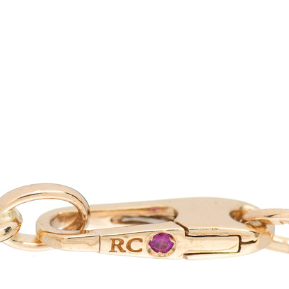 Roberto Coin 18K Yellow Gold Roped Paper Clip Link Bracelet 4 of 4