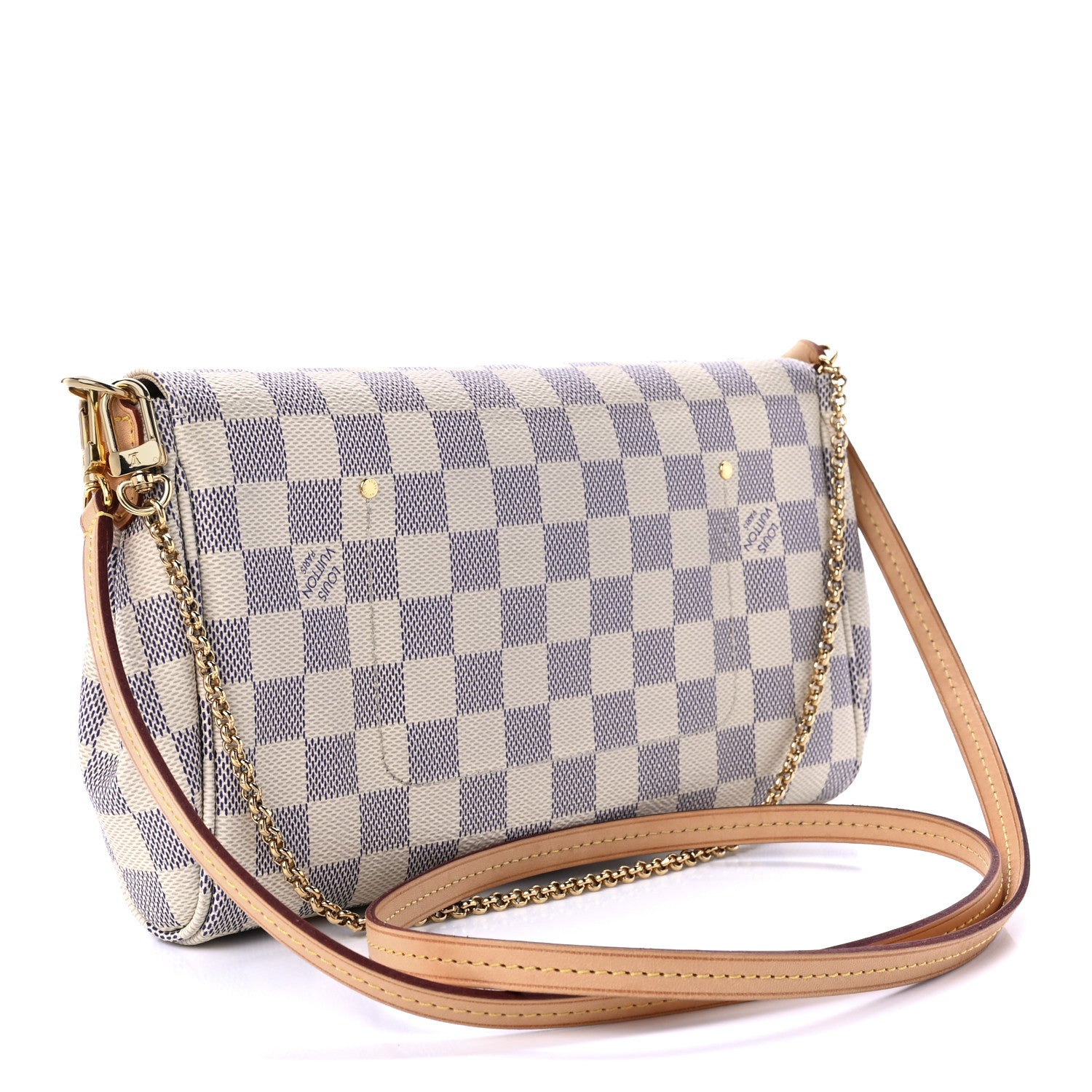 Louis Vuitton Damier Azur Favorite MM 3 of 10