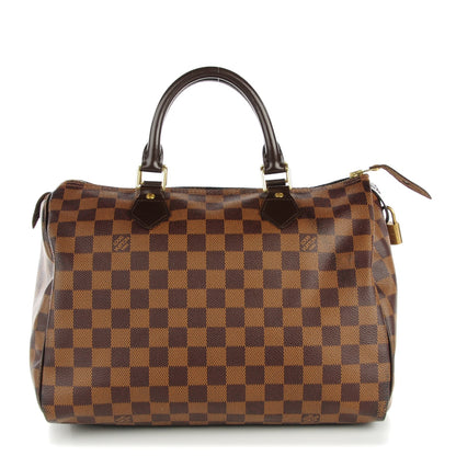 Louis Vuitton Damier Ebene Speedy 30 1 of 14