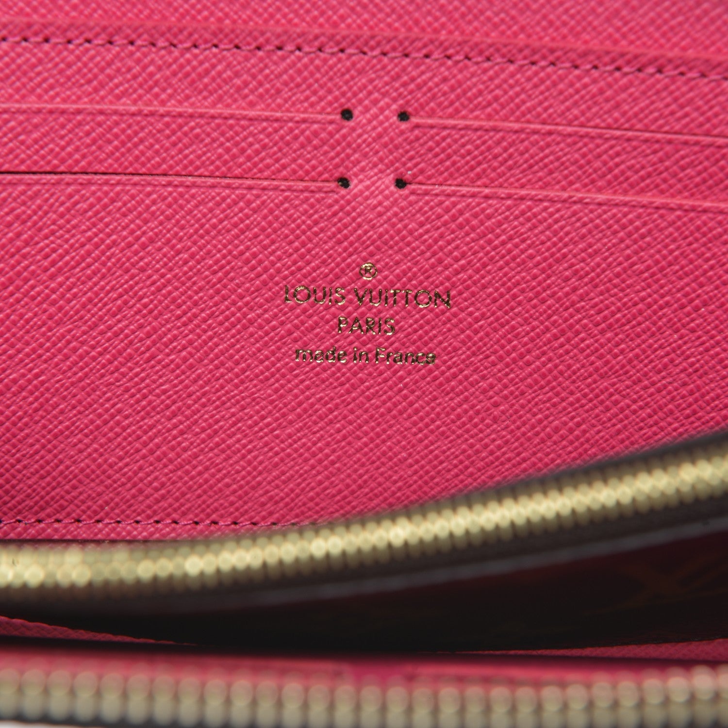 Louis Vuitton Monogram Clemence Wallet Hot Pink 6 of 7