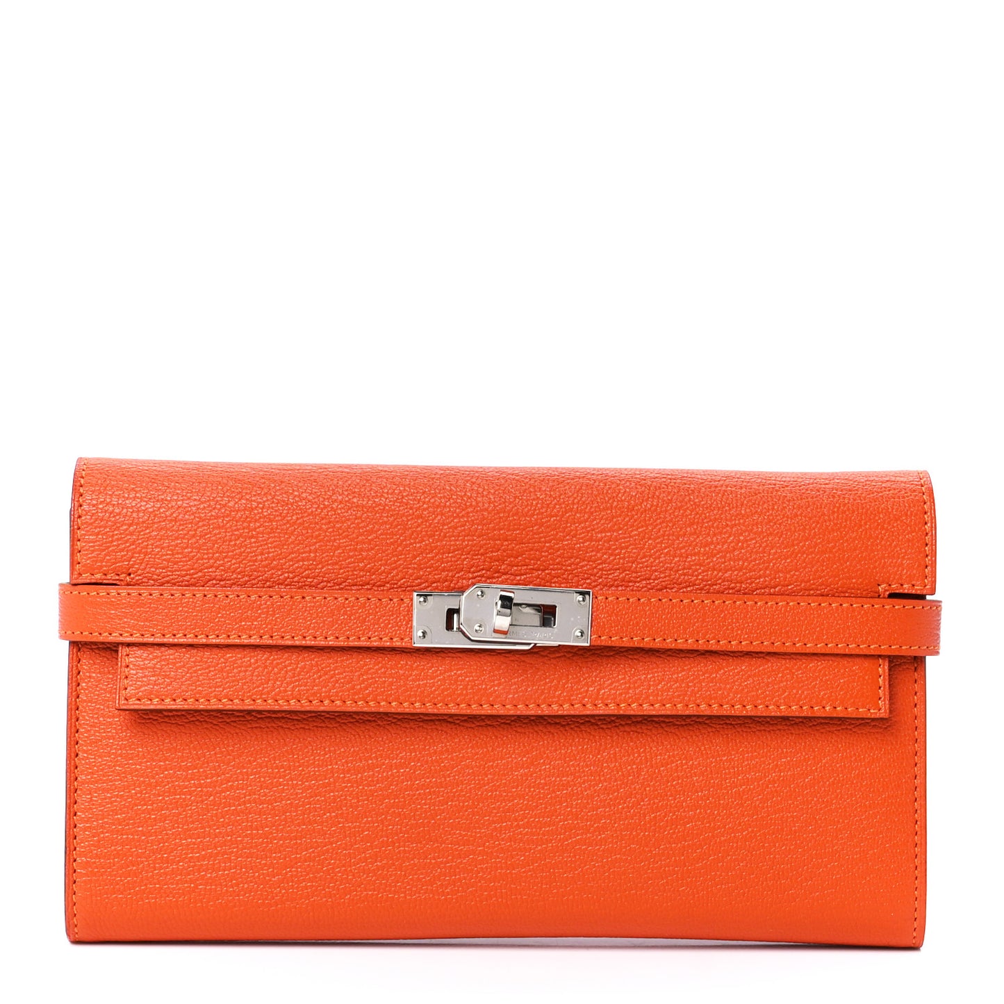 Chevre Mysore Kelly Longue Wallet Feu