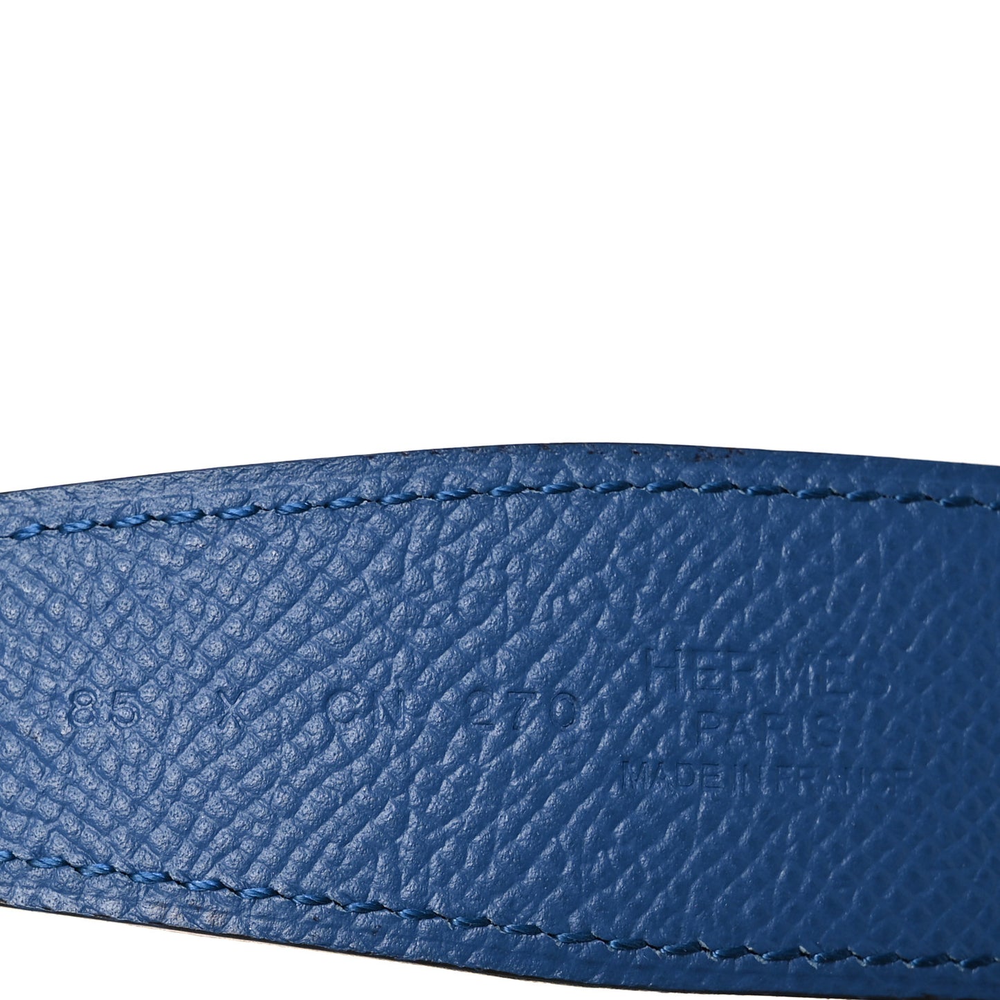 Swift Epsom Reversible Glenan 32mm Belt 85 34 Bleu Agate Black