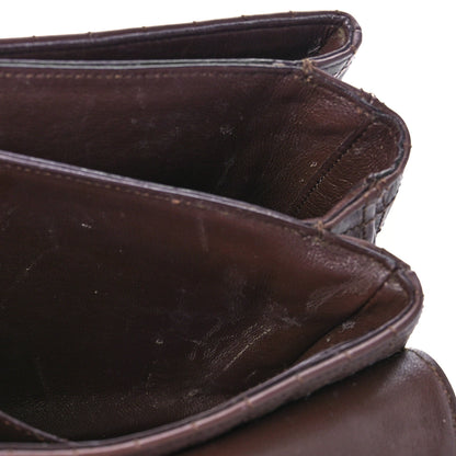 Celine Calfskin Quilted Medium C Bag Dark Brown 13 of 14