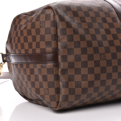 Louis Vuitton Damier Ebene Keepall Bandouliere 55 5 of 15