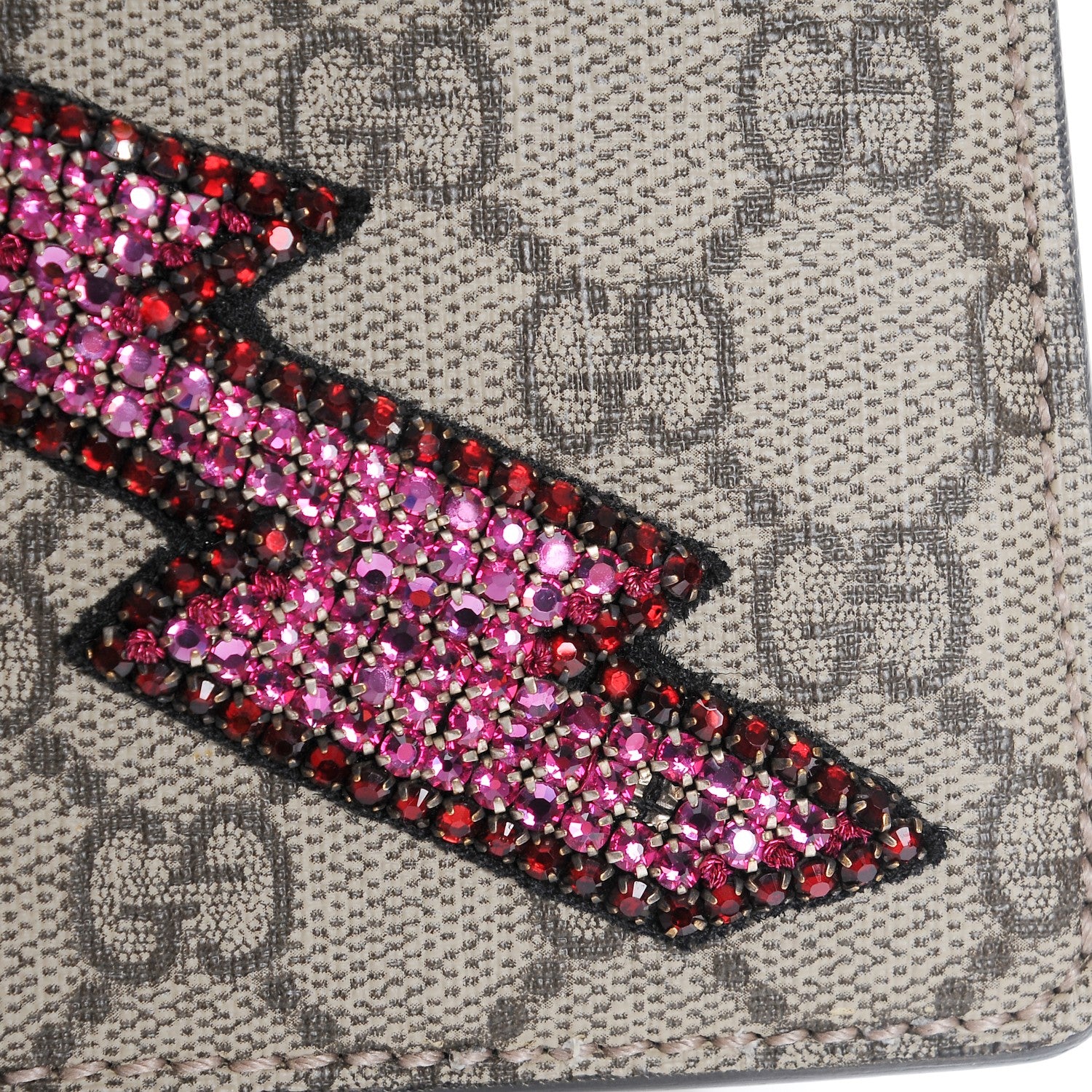 Gucci GG Supreme Monogram Lightning Embroidered Medium Dionysus Shoulder Bag Beige 10 of 10