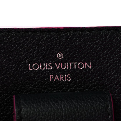 Louis Vuitton Calfskin Lockme Bucket Black 6 of 8