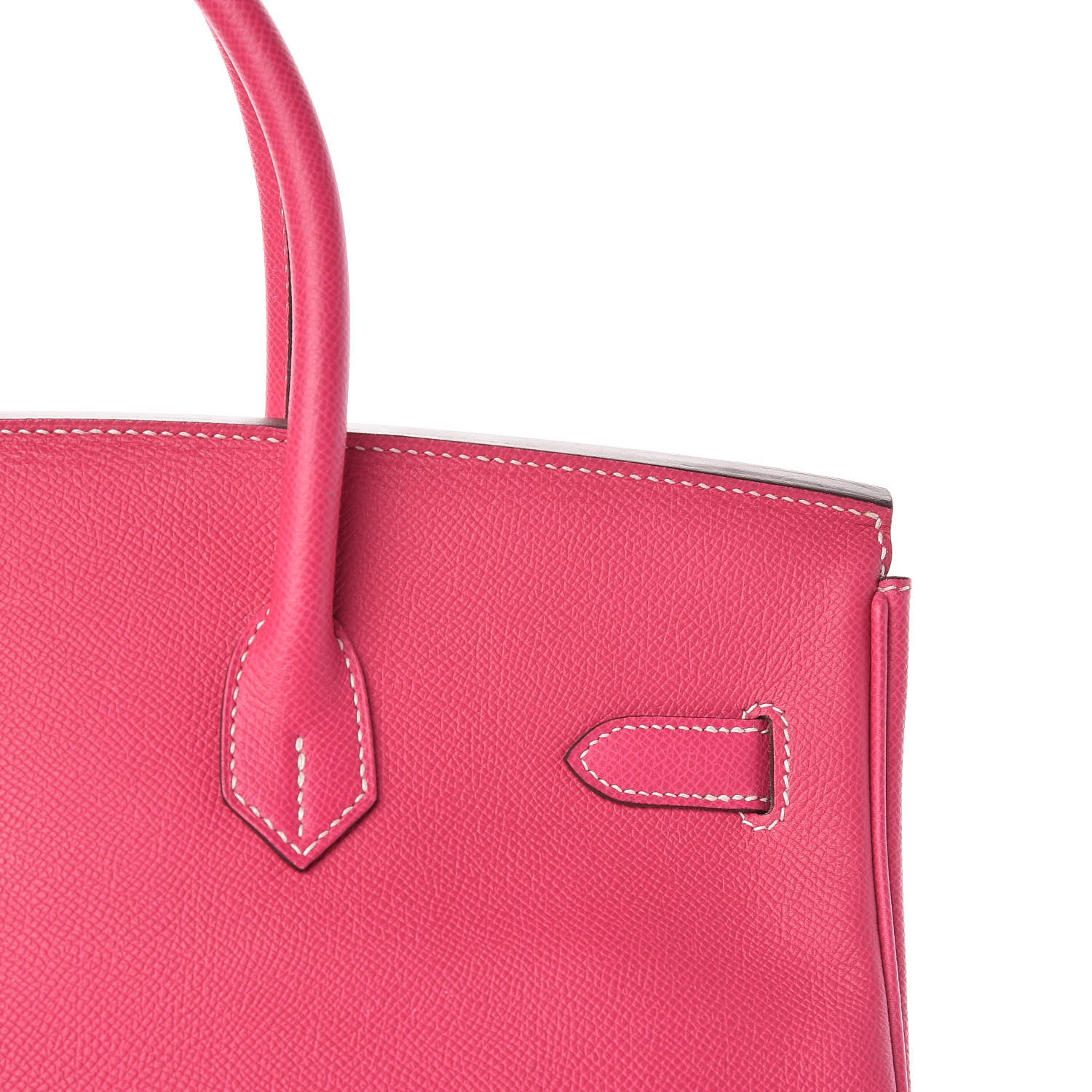 Hermes Epsom Candy Birkin 35 Rose Tyrien Rubis 13 of 33
