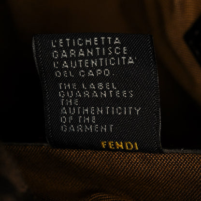 Fendi Zucca Mini Chef Hobo Tobacco 9 of 11