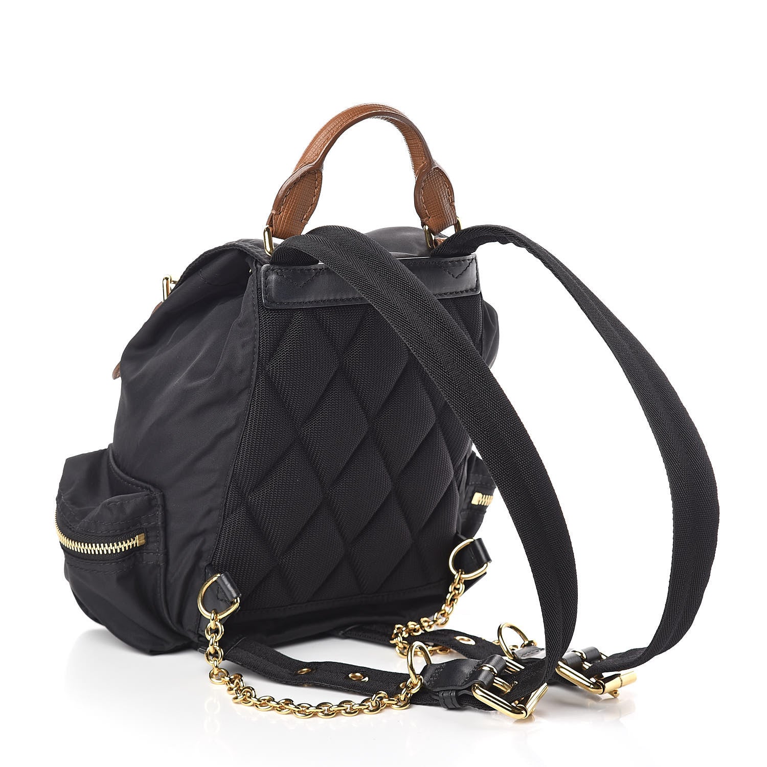 Burberry Nylon Small Rucksack Backpack Black 3 of 9