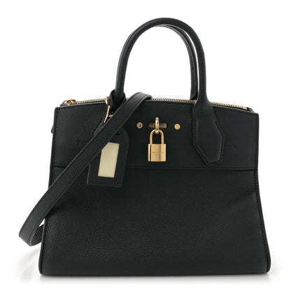 Louis Vuitton Taurillon City Steamer PM Black 1 of 13