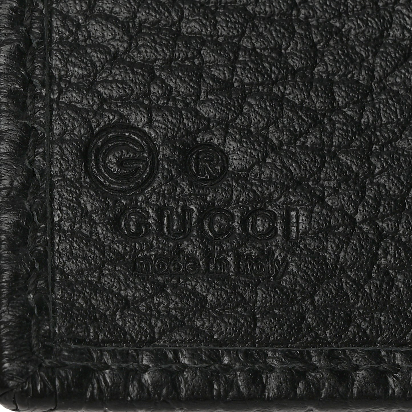 Nylon Monogram Bi-Fold Wallet Black
