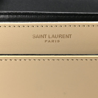 Saint Laurent Soft UltraCalfskin Monogram Medium Solferino Satchel Black Burro 6 of 11