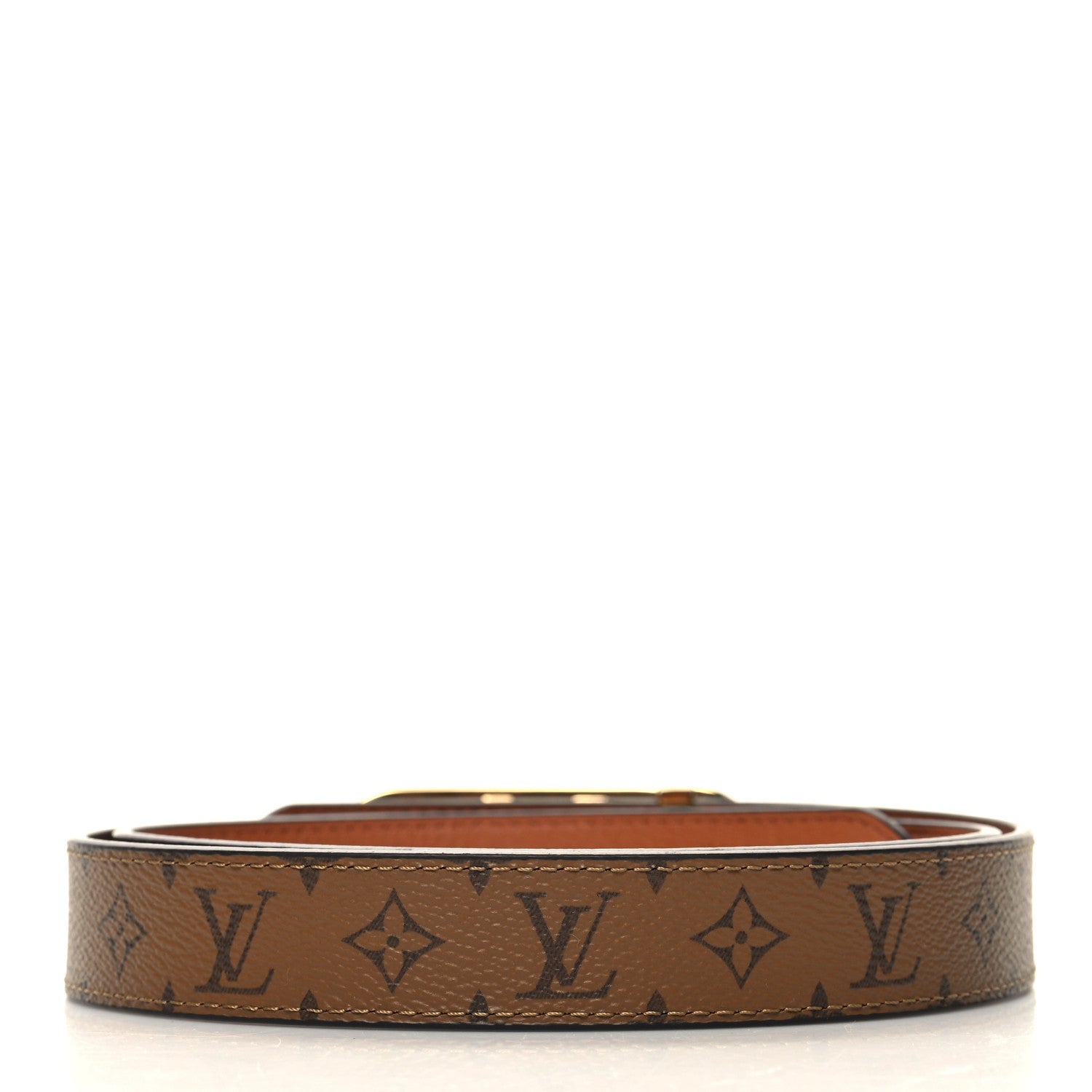 Louis Vuitton Reverse Monogram 25mm My LV Chain Reversible Belt 85/34 Black 2 of 6